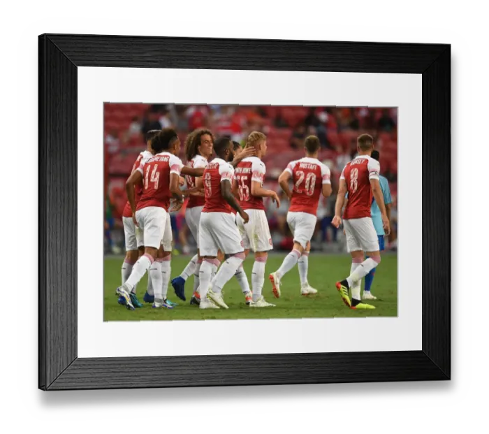 Framed Print : Emile Smith Rowe Scores the Winning Goal: Arsenal's Triumph over Atletico Madrid in 2018 International Champions Cup Framed Print : Emile Smith Rowe Scores the Winning Goal: Arsenal's Triumph over Atletico Madrid in 2018 International Champions Cup