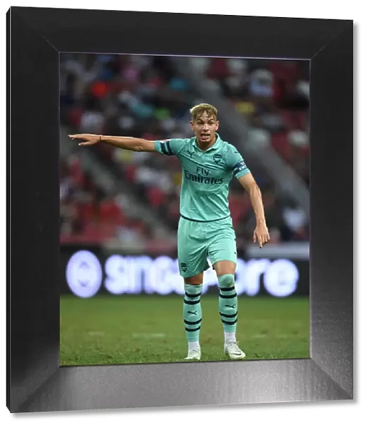 Emile Smith Rowe's Standout Performance: Arsenal Outshines Paris Saint-Germain in 2018 International Champions Cup (Singapore)