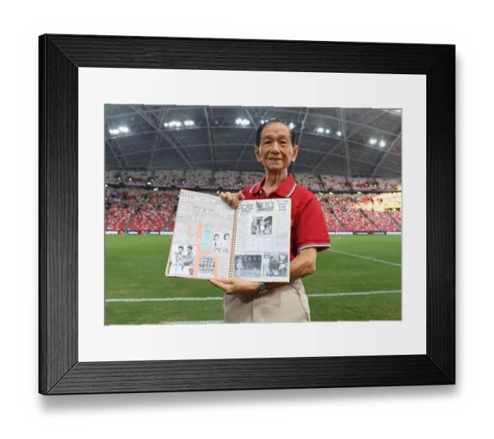 Framed Print : Arsenal FC vs Paris Saint-Germain at National Stadium: A Nod to Arsenal's Past with Chia Boon Leong's Return Framed Print : Arsenal FC vs Paris Saint-Germain at National Stadium: A Nod to Arsenal's Past with Chia Boon Leong's Return
