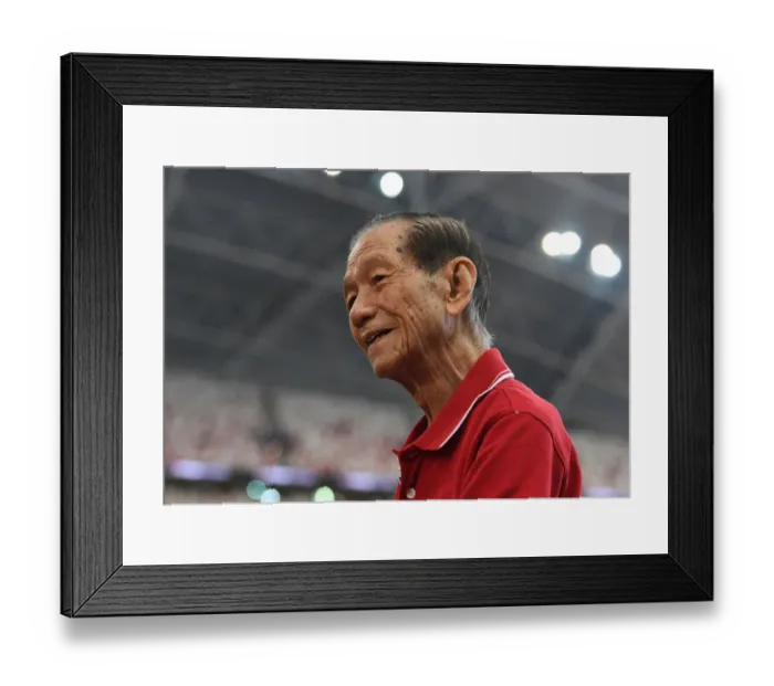 Framed Print : Arsenal's Past Meets Present: Chia Boon Leong's Emotional Return to National Stadium for the Arsenal FC vs Paris Saint-Germain International Champions Cup Match, 2018 Framed Print : Arsenal's Past Meets Present: Chia Boon Leong's Emotional Return to National Stadium for the Arsenal FC vs Paris Saint-Germain International Champions Cup Match, 2018