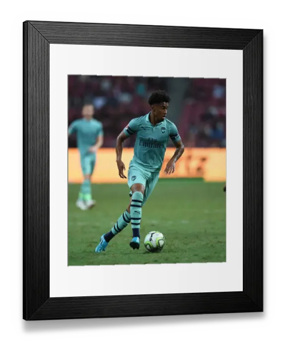 Framed Print : Reiss Nelson Shines in Arsenal's Clash Against Paris Saint-Germain in 2018 International Champions Cup, Singapore Framed Print : Reiss Nelson Shines in Arsenal's Clash Against Paris Saint-Germain in 2018 International Champions Cup, Singapore