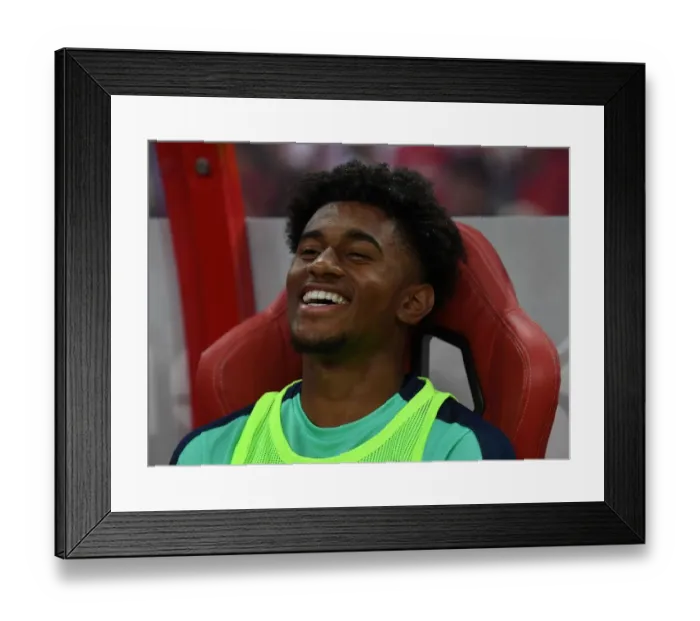 Framed Print : Reiss Nelson: Arsenal's Rising Star Shines in Pre-Season Clash Against Paris Saint-Germain, 2018 International Champions Cup, Singapore
