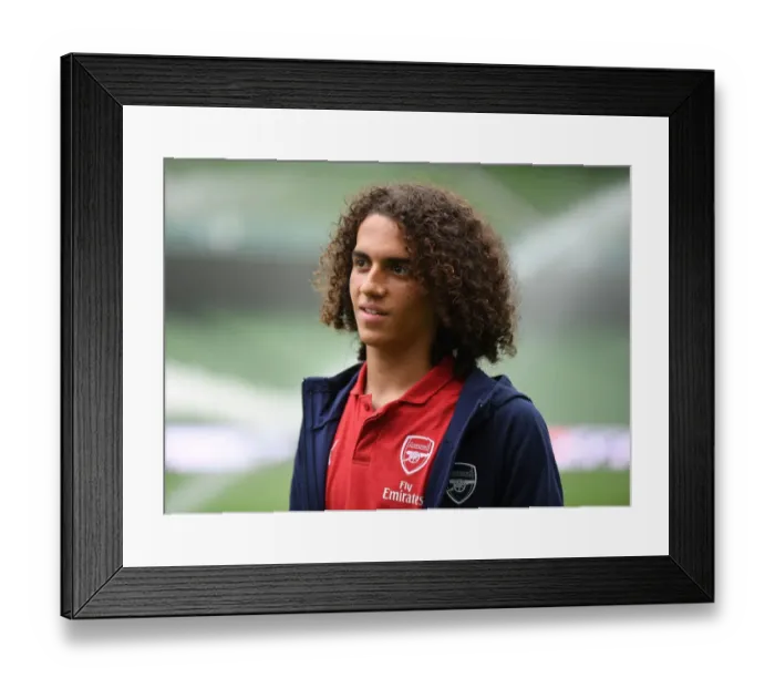 Framed Print : Matteo Guendouzi: Arsenal Star's Pre-Season Showdown Against Chelsea, 2018 (Dublin) Framed Print : Matteo Guendouzi: Arsenal Star's Pre-Season Showdown Against Chelsea, 2018 (Dublin)