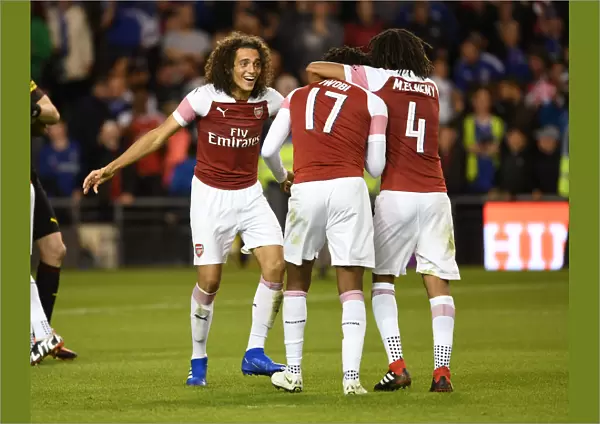 Arsenal Triumph: Guendouzi, Iwobi, Elneny Celebrate Pre-Season Win Against Chelsea