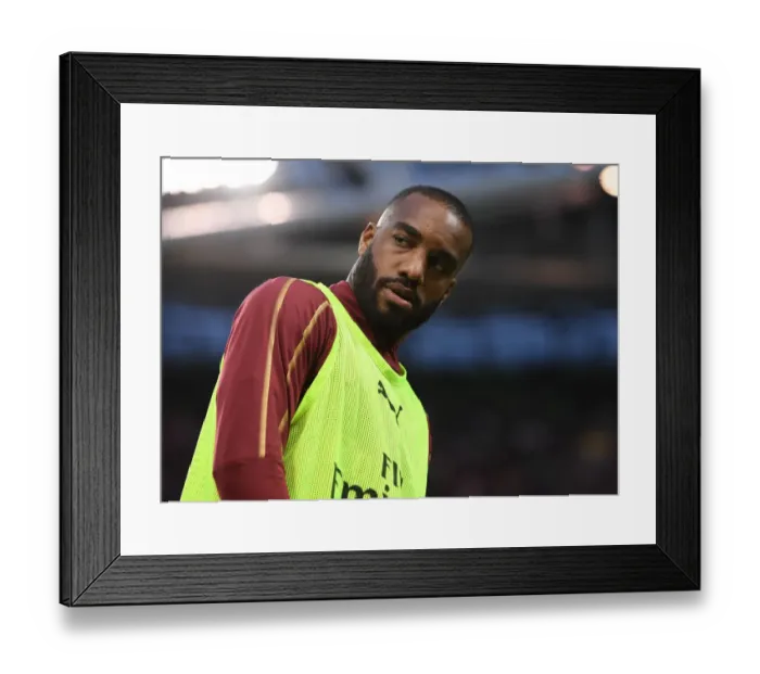 Framed Print : Arsenal's Alex Lacazette Faces Off Against Chelsea in Intense 2018 International Champions Cup Clash Framed Print : Arsenal's Alex Lacazette Faces Off Against Chelsea in Intense 2018 International Champions Cup Clash