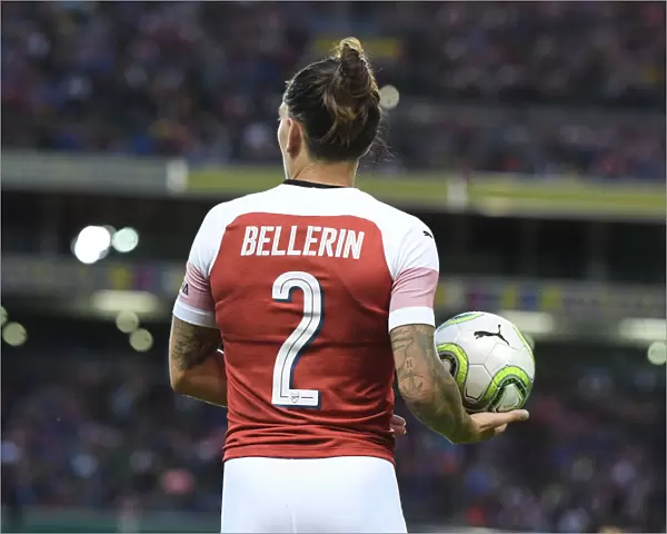 Hector Bellerin in Action: Arsenal vs. Chelsea, International Champions Cup 2018