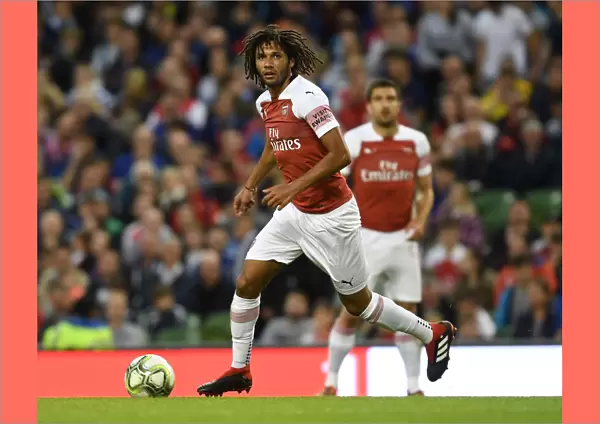 Arsenal's Mo Elneny Faces Off Against Chelsea in 2018 International Champions Cup, Dublin