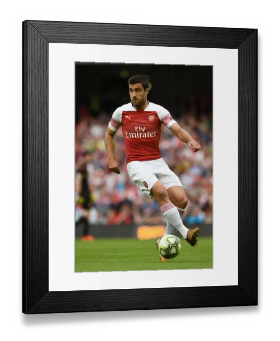 Framed Print : Arsenal's Sokratis Clashes Heads with Chelsea in Dublin: 2018 International Champions Cup Framed Print : Arsenal's Sokratis Clashes Heads with Chelsea in Dublin: 2018 International Champions Cup