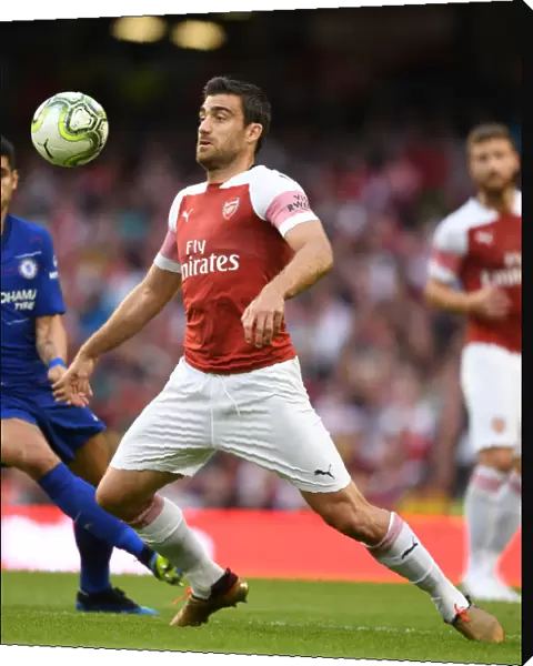 Arsenal vs. Chelsea Clash: Sokratis Faces Off in 2018 International Champions Cup, Dublin