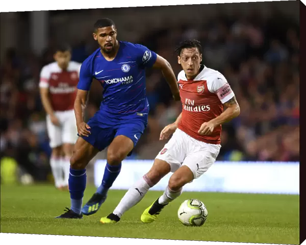 Clash of Midfield Talents: Ozil vs. Loftus-Cheek in Arsenal vs. Chelsea Pre-Season Showdown (2018-19)