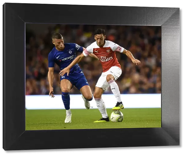 Clash of Talents: Ozil vs Barkley in Arsenal's Pre-Season Battle Against Chelsea (2018)