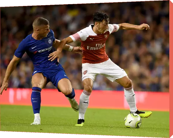 Arsenal's Clash of Talents: Ozil vs. Barkley (2018) - Pre-Season Showdown against Chelsea