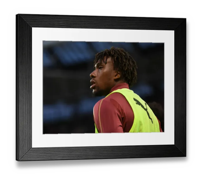 Framed Print : Alex Iwobi in Action: Arsenal vs. Chelsea - International Champions Cup 2018 Framed Print : Alex Iwobi in Action: Arsenal vs. Chelsea - International Champions Cup 2018