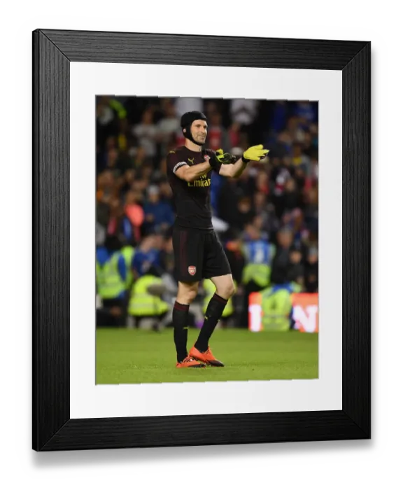 Framed Print : Petr Cech Faces Off Against Chelsea in Arsenal's Pre-Season Friendly (2018-19) Framed Print : Petr Cech Faces Off Against Chelsea in Arsenal's Pre-Season Friendly (2018-19)
