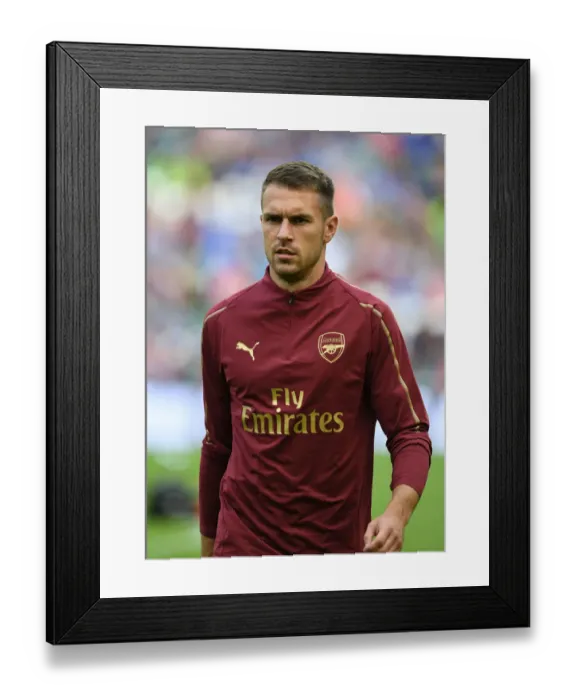 Framed Print : Aaron Ramsey: Arsenal Star's Determination Ahead of Arsenal vs. Chelsea Clash in 2018 International Champions Cup Framed Print : Aaron Ramsey: Arsenal Star's Determination Ahead of Arsenal vs. Chelsea Clash in 2018 International Champions Cup