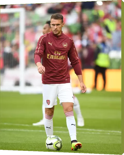 Arsenal's Aaron Ramsey Readies for Arsenal vs. Chelsea Clash in 2018 International Champions Cup