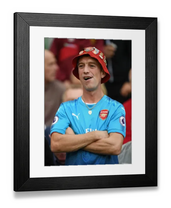 Framed Print : Arsenal vs. Chelsea: Passionate Fan Showdown - International Champions Cup 2018, Dublin