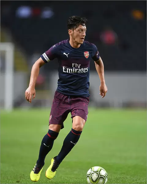 Mesut Ozil in Action: Arsenal vs. SS Lazio, Stockholm 2018