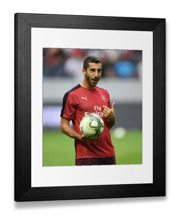 Framed Print : Henrikh Mkhitaryan: Arsenal Football Club - Arsenal v SS Lazio Pre-Season Friendly, Stockholm 2018 Framed Print : Henrikh Mkhitaryan: Arsenal Football Club - Arsenal v SS Lazio Pre-Season Friendly, Stockholm 2018