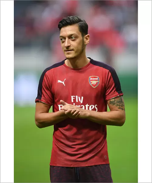 Mesut Ozil: Arsenal Football Club - Arsenal vs. SS Lazio Pre-Season Friendly, Stockholm, Sweden, 2018