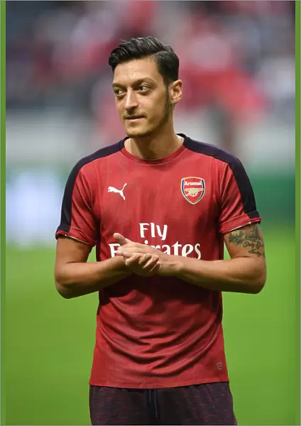 Mesut Ozil: Arsenal Football Club - Arsenal vs. SS Lazio Pre-Season Friendly, Stockholm, Sweden, 2018