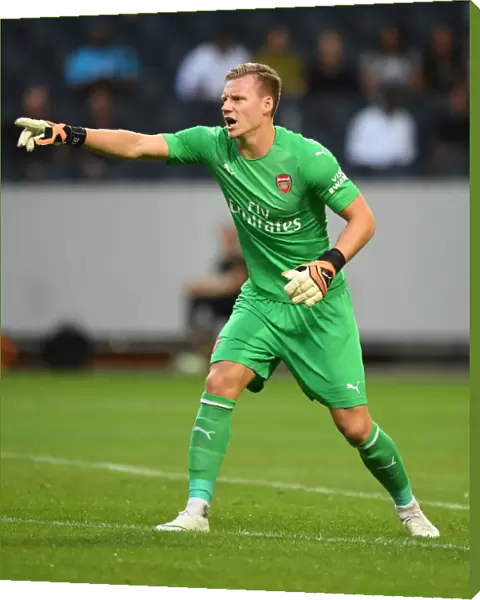 Arsenal's Bernd Leno in Action against SS Lazio during Pre-Season Friendly in Stockholm (2018)