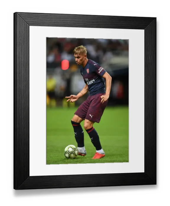 Framed Print : Emile Smith Rowe in Action: Arsenal vs. SS Lazio Pre-Season Friendly, Stockholm 2018 Framed Print : Emile Smith Rowe in Action: Arsenal vs. SS Lazio Pre-Season Friendly, Stockholm 2018