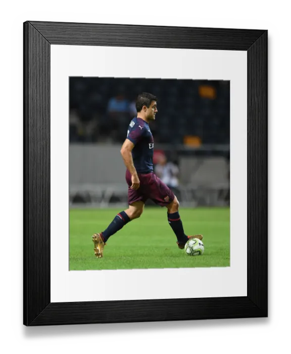 Framed Print : Sokratis Papastathopoulos in Action: Arsenal vs. SS Lazio, Stockholm 2018 Framed Print : Sokratis Papastathopoulos in Action: Arsenal vs. SS Lazio, Stockholm 2018