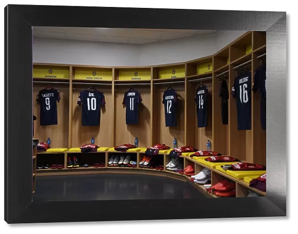 Arsenal FC: Pre-Season Changing Room before Arsenal vs. SS Lazio, Stockholm 2018