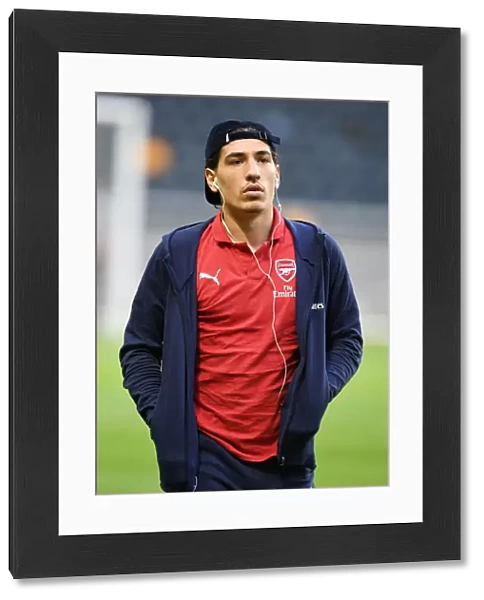 Hector Bellerin: Arsenal Football Star Poses Before Arsenal vs. SS Lazio Pre-Season Friendly (2018)