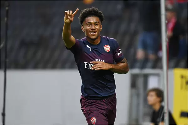 Reiss Nelson Scores for Arsenal Against SS Lazio in 2018 Pre-Season Friendly