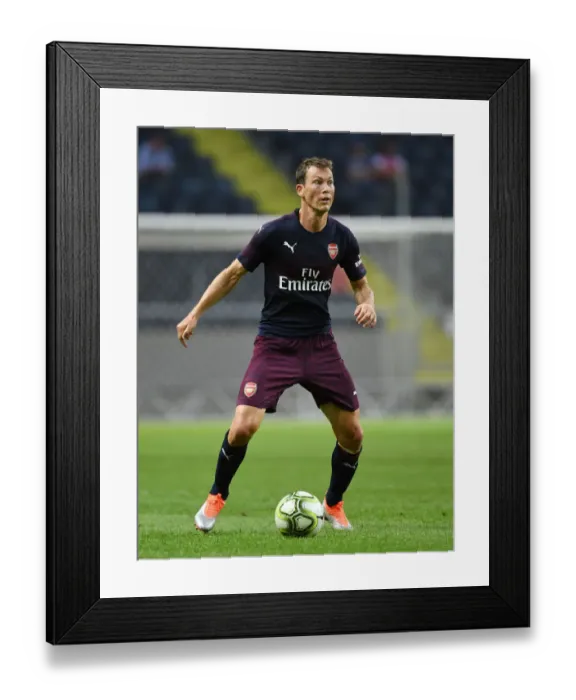 Framed Print : Stephan Lichtsteiner in Action: Arsenal vs. SS Lazio Pre-Season Friendly, Stockholm 2018 Framed Print : Stephan Lichtsteiner in Action: Arsenal vs. SS Lazio Pre-Season Friendly, Stockholm 2018