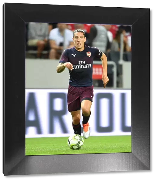 Arsenal's Hector Bellerin in Action against SS Lazio during Pre-Season Friendly in Stockholm, 2018