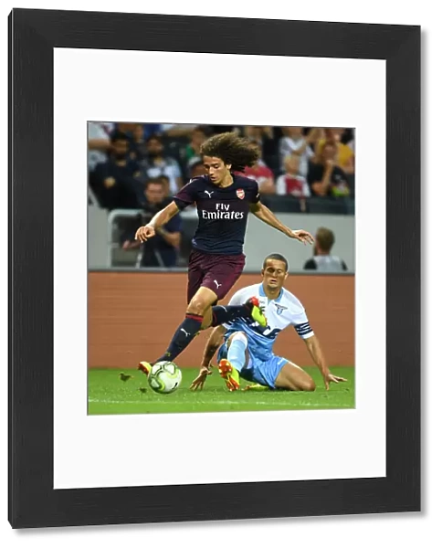 Guendouzi Breaks Past Lazio's Luiz Felipe in Arsenal's Pre-Season Friendly