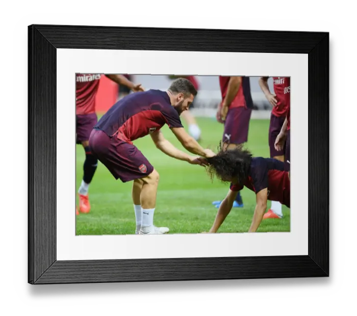 Framed Print : Arsenal's Mustafi and Guendouzi Pre-Season Preparation with SS Lazio, Stockholm 2018 Framed Print : Arsenal's Mustafi and Guendouzi Pre-Season Preparation with SS Lazio, Stockholm 2018