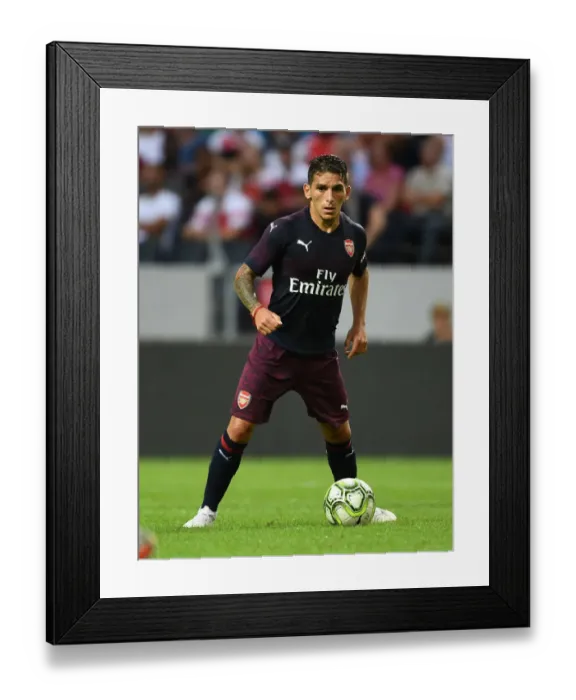 Framed Print : Lucas Torreira in Action: Arsenal vs. SS Lazio, Stockholm 2018 Framed Print : Lucas Torreira in Action: Arsenal vs. SS Lazio, Stockholm 2018