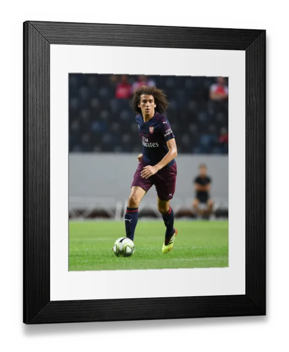 Framed Print : Arsenal's Matteo Guendouzi in Action Against SS Lazio (2018-19) Framed Print : Arsenal's Matteo Guendouzi in Action Against SS Lazio (2018-19)