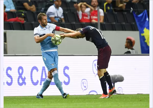 Arsenal vs. Lazio: Clash Between Lichtsteiner and Lulic in Pre-Season Friendly