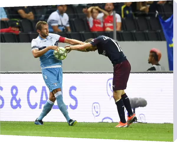 Arsenal vs. Lazio: Clash Between Lichtsteiner and Lulic in Pre-Season Friendly