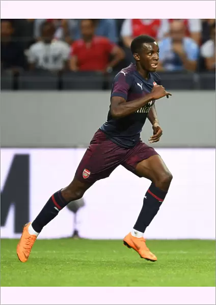 Arsenal's Eddie Nketiah Shines: Breakout Performance Against SS Lazio in Pre-Season Victory (Stockholm 2018)