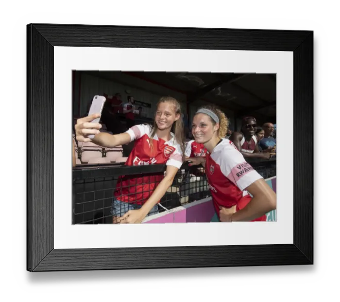Framed Print : Arsenal Women vs Juventus: Pre-Season Friendly (August 5, 2018)