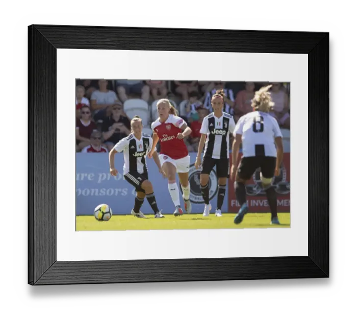 Framed Print : Arsenal Women vs Juventus: Pre-Season Friendly (August 5, 2018)