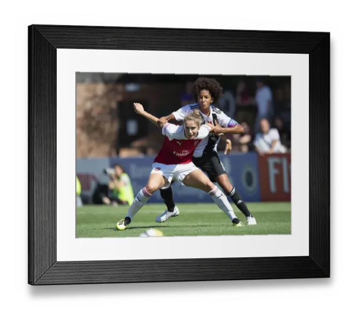 Framed Print : Arsenal Women vs Juventus: Pre-Season Friendly (May 8, 2018)