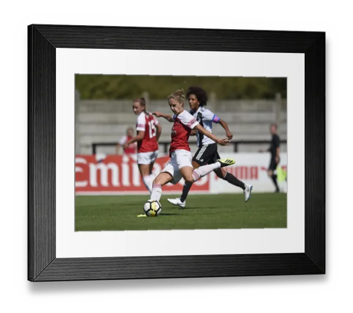 Framed Print : Arsenal Women's Pre-Season Friendly: Vivianne Miedema Scores Brace Against Juventus (5 / 8 / 2018)