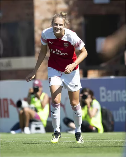 Arsenal Women's Viviane Miedema Scores Hat-Trick Against Juventus in 2018 Pre-Season Friendly
