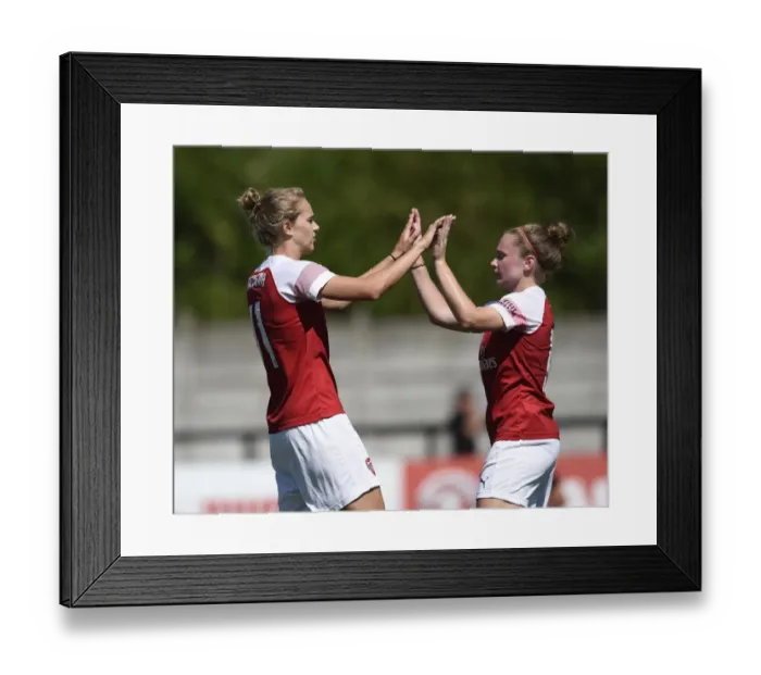 Framed Print : Arsenal Women vs Juventus: Pre-Season Friendly (August 5, 2018)