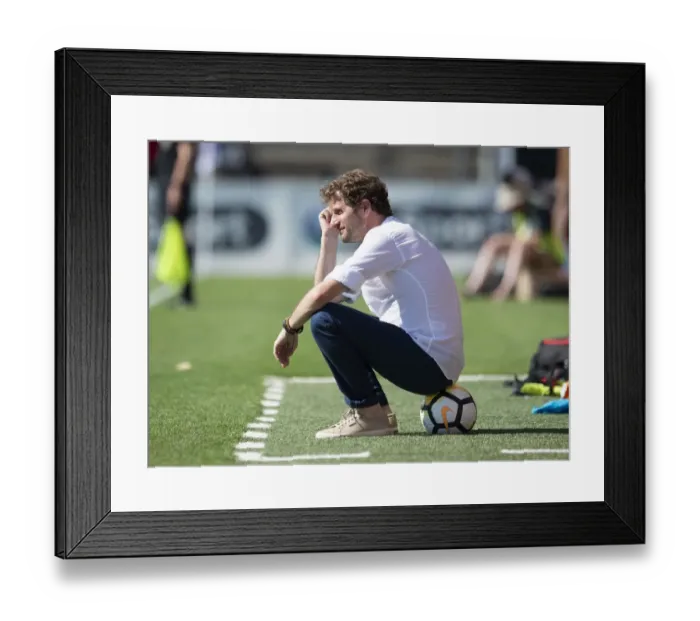 Framed Print : Arsenal Women vs Juventus: Joe Montemurro's Pre-Season Friendly (5 / 8 / 2018)
