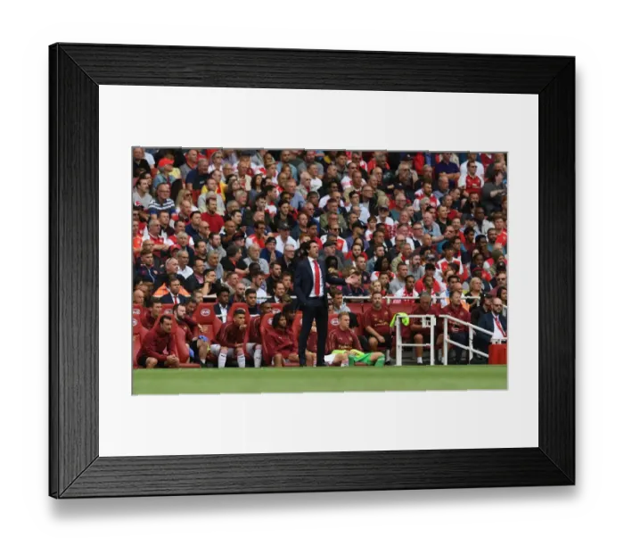 Framed Print : Unai Emery Leads Arsenal Against Manchester City in the 2018-19 Premier League Framed Print : Unai Emery Leads Arsenal Against Manchester City in the 2018-19 Premier League