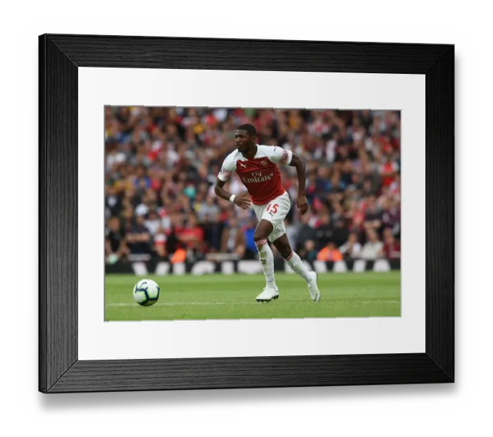 Framed Print : Ainsley Maitland-Niles: In Action for Arsenal Against Manchester City, Premier League 2018-19 Framed Print : Ainsley Maitland-Niles: In Action for Arsenal Against Manchester City, Premier League 2018-19