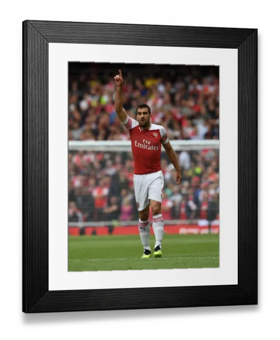 Framed Print : Sokratis in Action: Arsenal vs Manchester City, Premier League 2018-19 Framed Print : Sokratis in Action: Arsenal vs Manchester City, Premier League 2018-19
